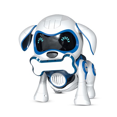 Игрушка интерактивная Mioshi Весёлый пёс синий 17 см