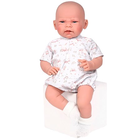 Кукла младенец Antonio Juan Роза в розовом 40 см мягконабивная - фото 7