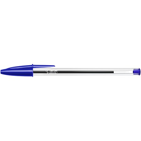 Ручка 4шт BIC Кристал синяя - фото 3