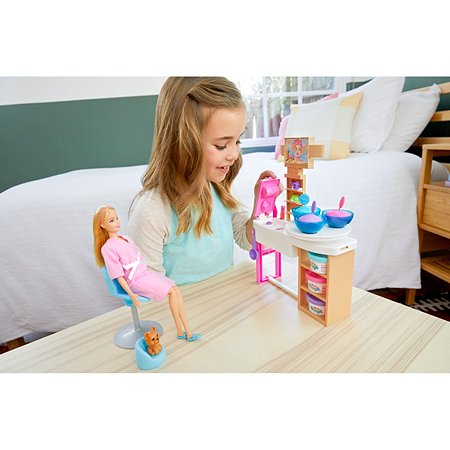 Набор игровой Barbie Оздоровительный Спа-центр GJR84 - фото 9