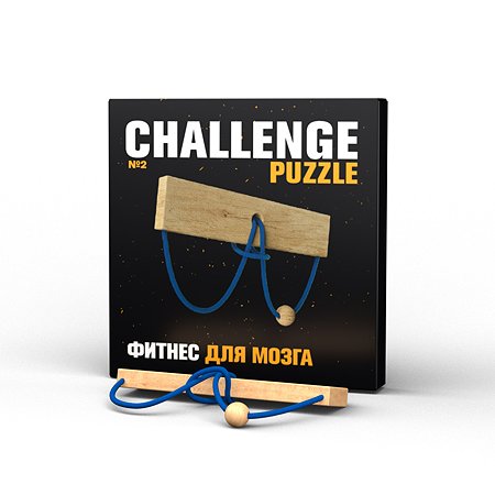 Игра логическая IQ PUZZLE № 2 Деревянная головоломка