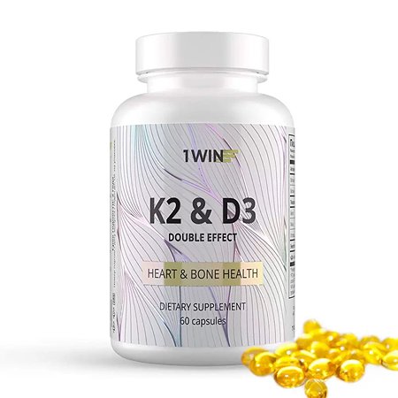 Комплекс витаминов 1WIN K2 and D3 Double effect 60 капсул