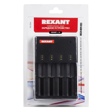 Зарядное устройство REXANT Smart для 4-х аккумуляторов любого типа - фото 7