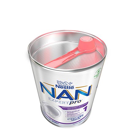Смесь NAN 1 сухая молочная гипоаллергенная 400г с 0месяцев - фото 3