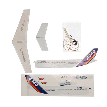 Сборная модель LYONAEEC Самолет Power Launch Glider Transport 340