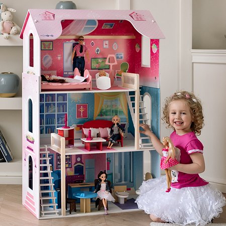 Дом для кукол Paremo Вдохновение с мебелью PD315