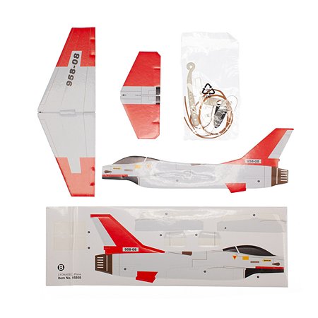 Сборная модель LYONAEEC Самолет Power Launch Glider F-16C Fighting Falcon