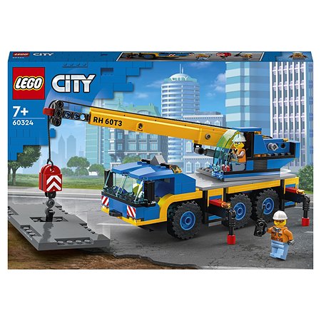 Конструктор LEGO City Great Vehicles Мобильный кран 60324 - фото 2