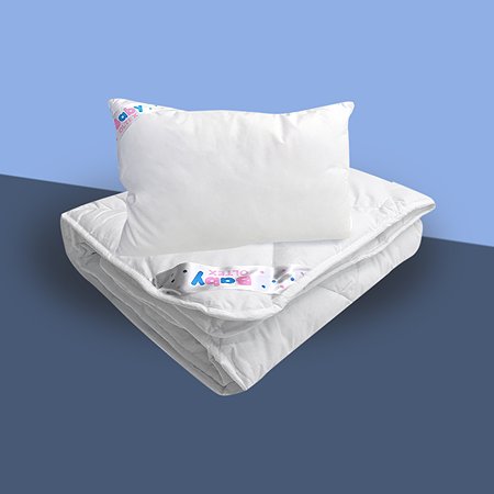 Комплект OLTEX подушка+одеяло Белый - фото 3