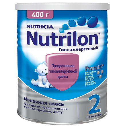 Смесь молочная Nutrilon 2 гипоаллергенная 400г с 6 месяцев - фото 1