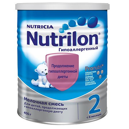 Смесь молочная Nutrilon 2 гипоаллергенная 400г с 6 месяцев - фото 2
