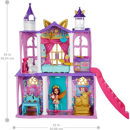 Дом для кукол Enchantimals Семья Бал в королевском замке с куклой, мебелью и аксессуарами GYJ17 - фото 20