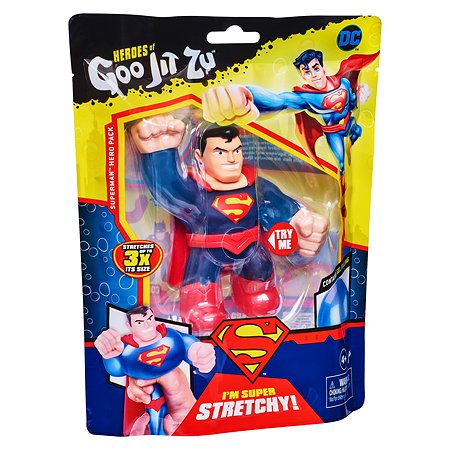 Фигурка GooJitZu Супермен DC тянущаяся 38683 - фото 3
