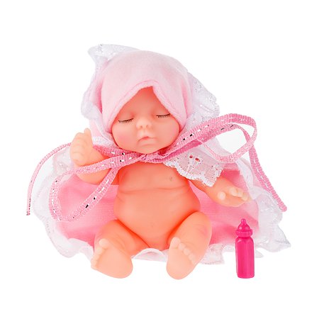 Кукла BABY STYLE Tutu Love в шаре розовый в теплой накидке