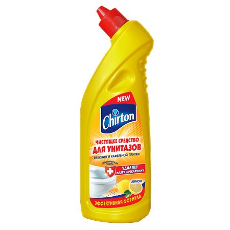 Чистящее средство Chirton для унитаза Лимон 750 мл гель - фото 1