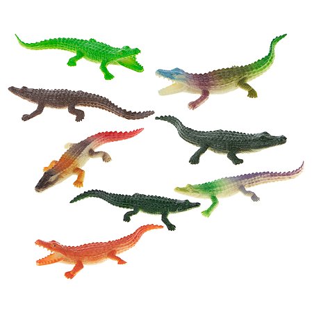 Набор игровой 1Toy В мире животных Крокодилы 8предметов Т10497 - фото 1