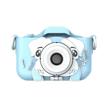 Фотоаппарат детский Uniglodis Голубой бульдог - фото 1