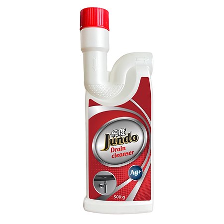 Средство от любых засоров Jundo 500 г Drain Cleanser для прочистки труб и канализации без запаха гранулы - фото 7