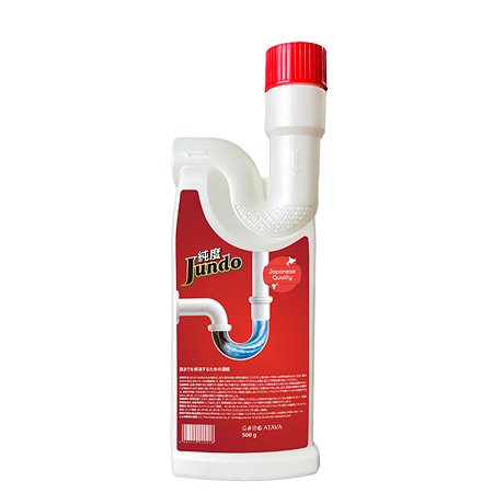Средство от любых засоров Jundo 500 г Drain Cleanser для прочистки труб и канализации без запаха гранулы - фото 8