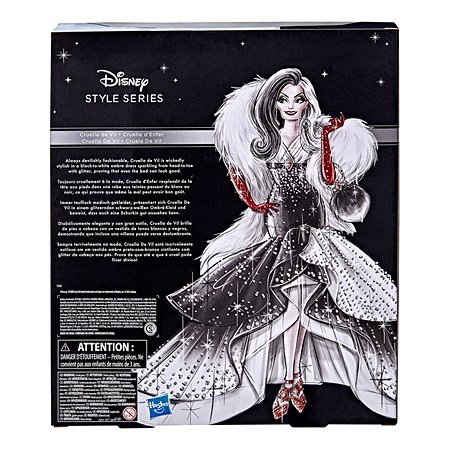 Набор игровой Disney Princess Hasbro Style Series Круэлла F32635L0 - фото 3