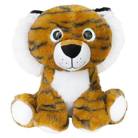 Мягкая плюшевая игрушка IdeaToys тигр Сёма