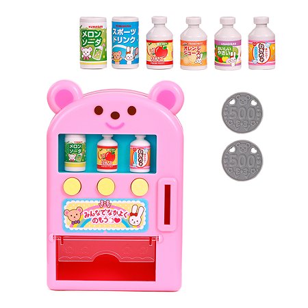 Игровой набор Kawaii Mell Торговый автомат Медвежонок для куклы Мелл с аксессуарами 18Х11Х75 см