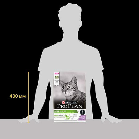 Корм сухой для кошек PRO PLAN 3кг с индейкой при стерилизации и кастрации - фото 11