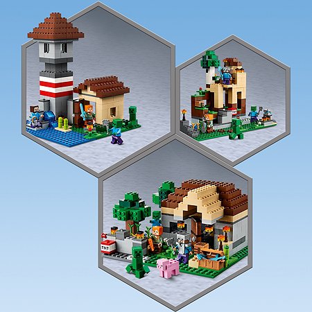 Конструктор LEGO Minecraft Набор для творчества 3.0 21161 - фото 9