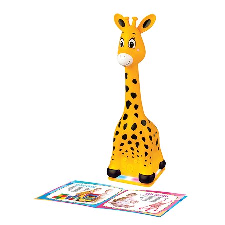 Интерактивная игрушка BertToys Жирафик Бонни оранжевый - фото 2