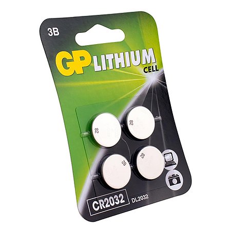 Батарейки GP Lithium CR2032 4шт CR2032-7CRU4 - фото 5