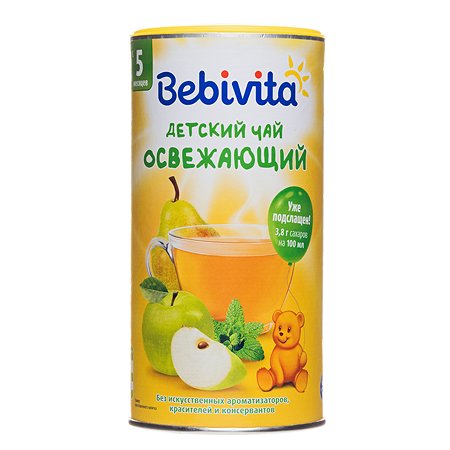 Чай Bebivita освежающий гранулированный 200г с 6месяцев - фото 2