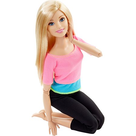 Кукла Barbie Безграничные движения Блондинка с артикуляцией тела DHL82