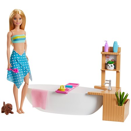 Набор игровой Barbie Спа-салон GJN32 - фото 3