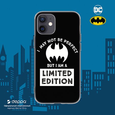 Чехол deppa Для iPhone 12 mini logo Batman black - фото 3
