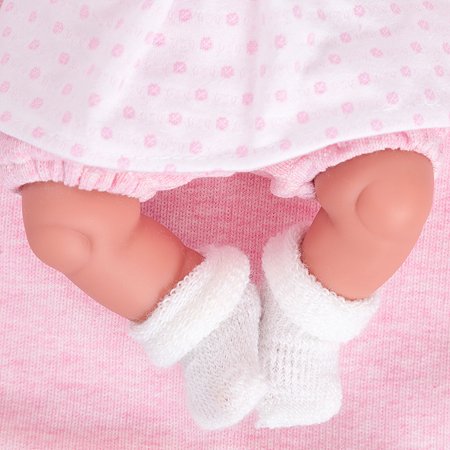 Кукла шарнирная Antonio Juan Айна в розовом 29 см лепечет мягконабивная - фото 12