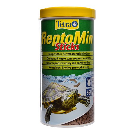 Корм для черепах Tetra ReptoMin водных Палочки 1 л