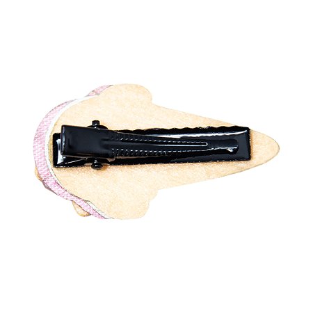 Набор зажимов для волос B&H Мороженки Нежно-розовый-Золото 2шт W0146 - фото 5