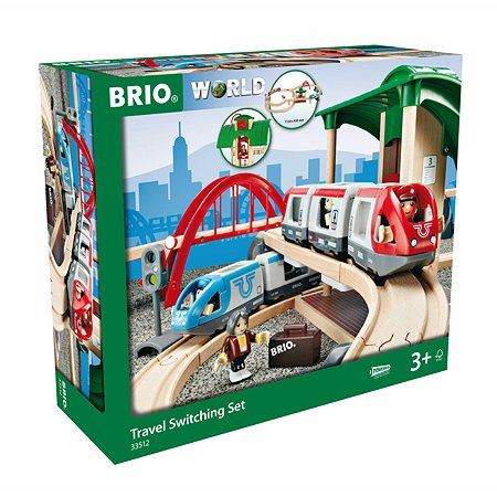 Игровой набор BRIO Железная дорога с вокзалом