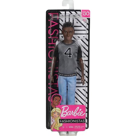 Кукла Barbie Игра с модой Кен в футболке и джинсах GDV13 - фото 2