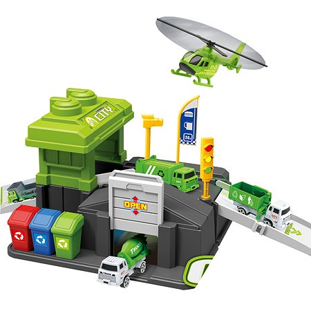 Набор игровой Funky Toys Городская служба Зеленый FT0002140 - фото 1