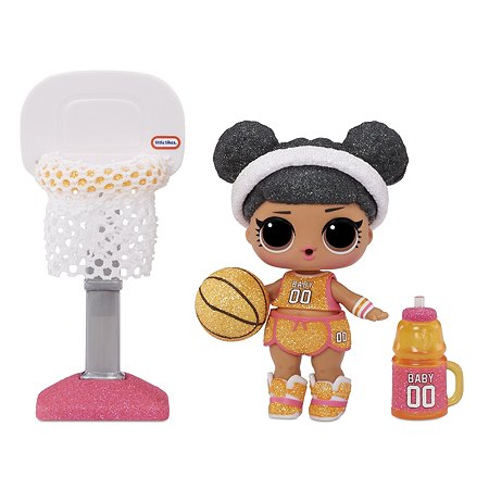 Кукла L.O.L. Surprise! All Star Sports PDQ-Basket в непрозрачной упаковке (Сюрприз) - фото 3