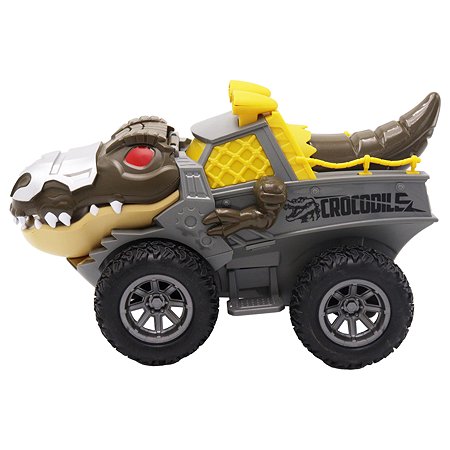 Машинка Funky Toys Крокодил Коричневый FT0735702 - фото 2
