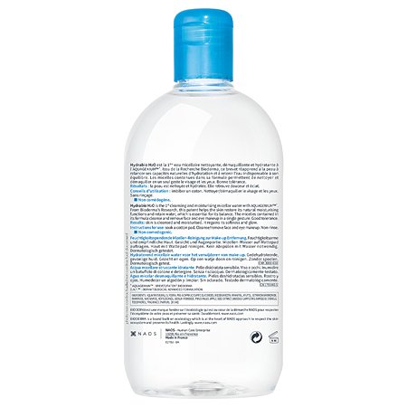 Мицеллярная вода H2O Bioderma Hydrabio очищающая для обезвоженной кожи лица 500 мл - фото 3