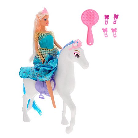 Кукла Defa Lucy Принцесса с лошадкой 8209