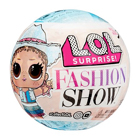 Кукла L.O.L. Surprise Fashion Show Doll в непрозрачной у паковке (Сюрприз) 584254EUC