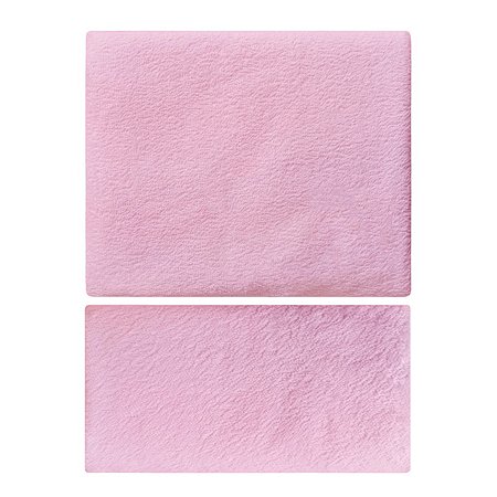Наматрасник Пелигрин для детской кровати непромокаемый махровый круглый и овальный 2 шт розовый - фото 3