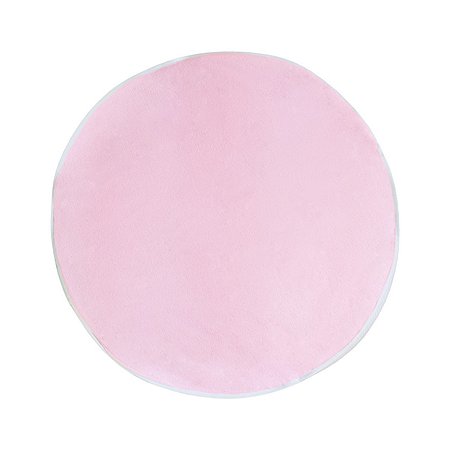 Наматрасник Пелигрин для детской кровати непромокаемый махровый круглый и овальный 2 шт розовый - фото 4