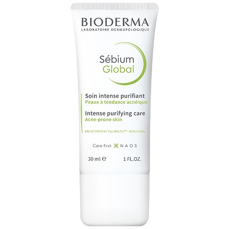 Крем Bioderma Sebium глобаль для жирной и проблемной кожи склонной к акне 30 мл - фото 1