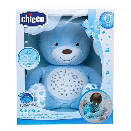 Игрушка CHICCO Мишка мягкий голубой - фото 9