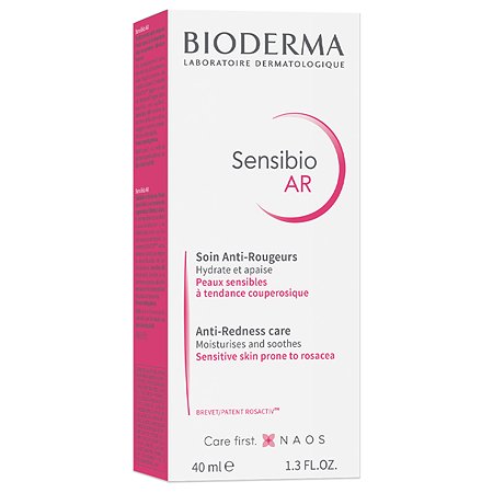 Крем Bioderma Sensibio AR увлажняющий для кожи с покраснениями и розацеа 40 мл - фото 3